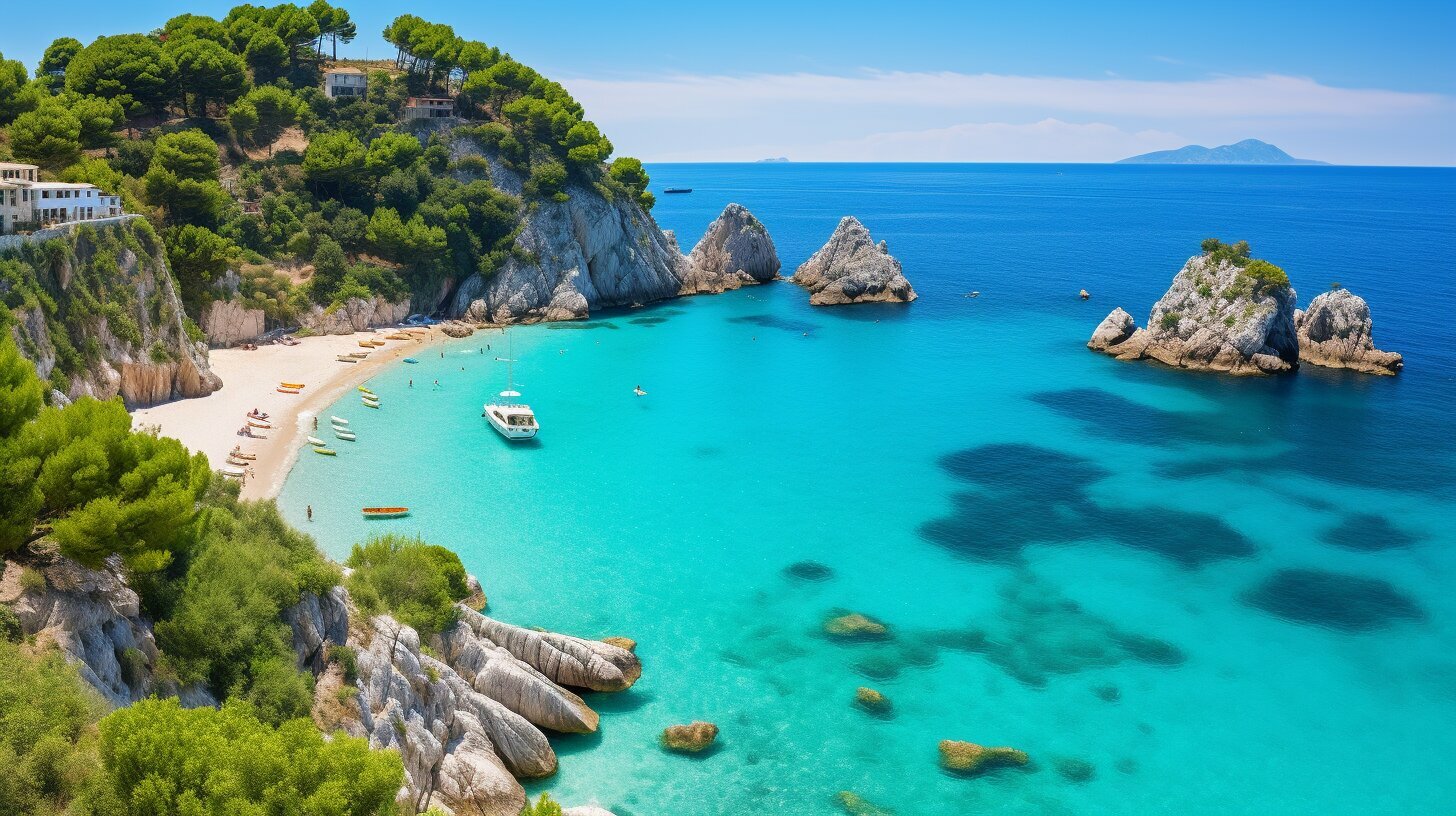Pantai di Italia