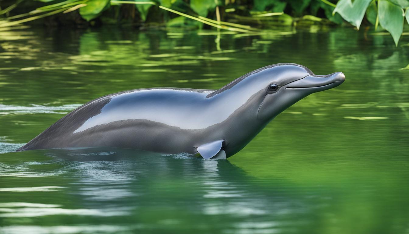 Hewan Langka Ganges River Dolphin