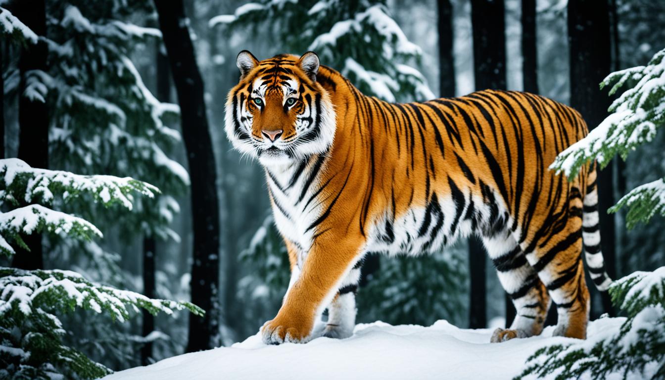 Hewan Langka Harimau Siberia