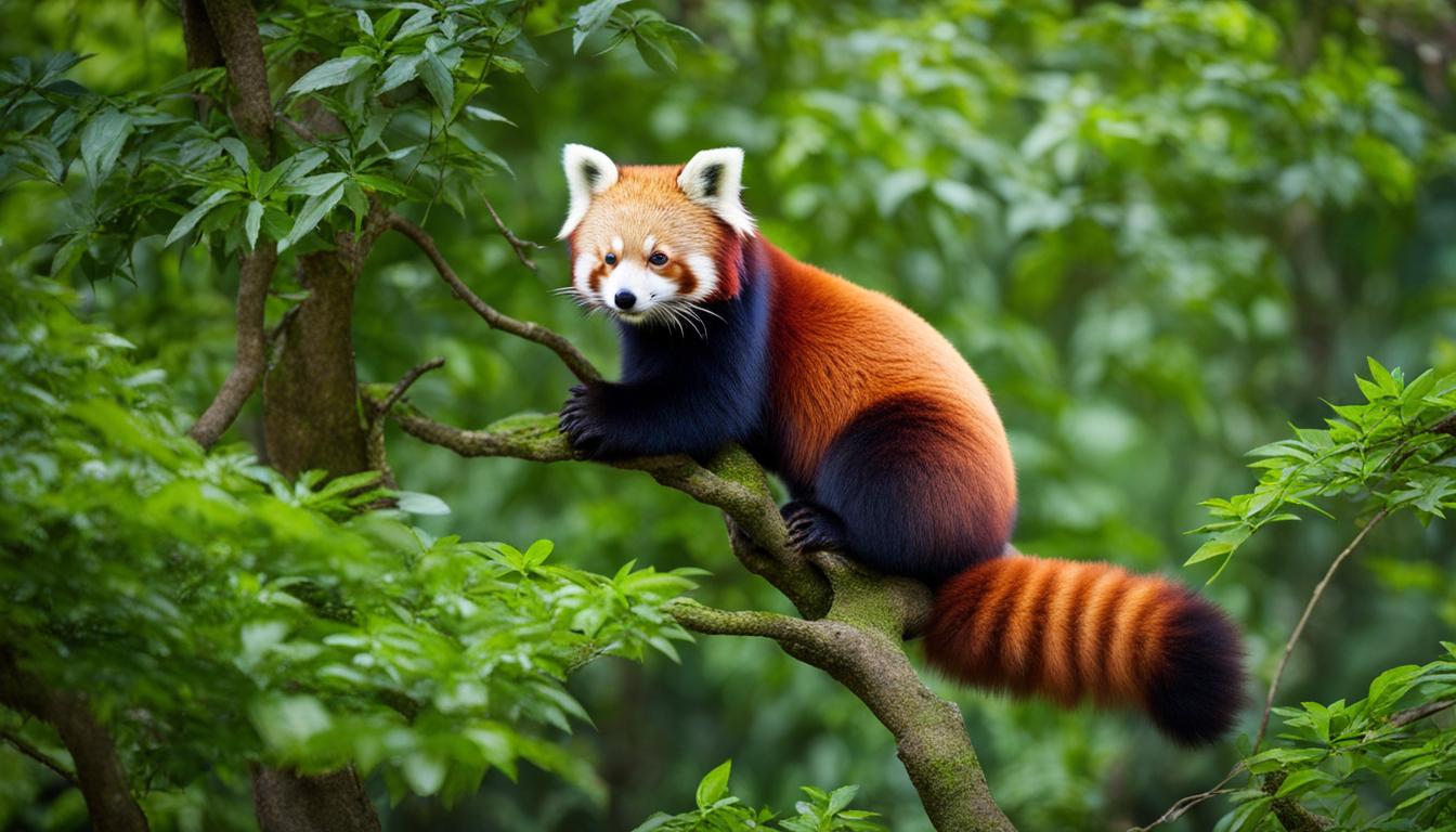 Hewan Langka Panda Merah