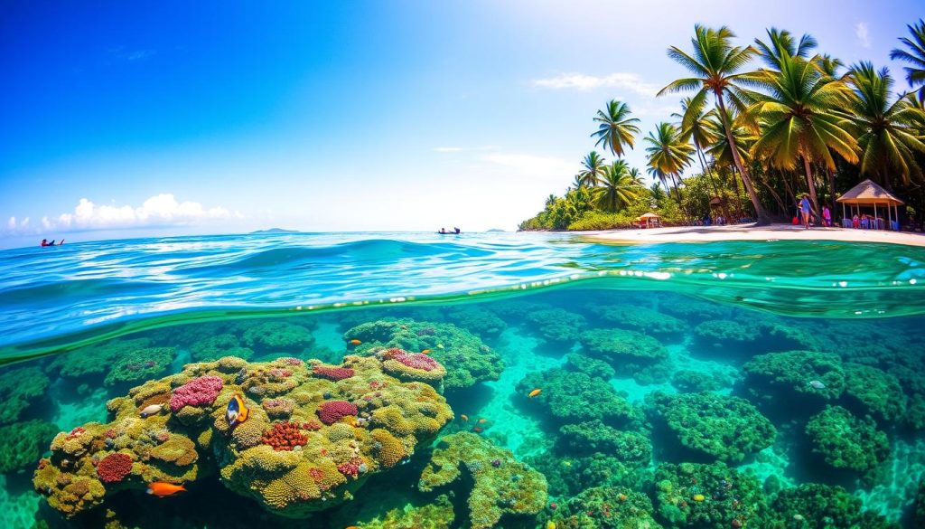 pantai untuk snorkeling