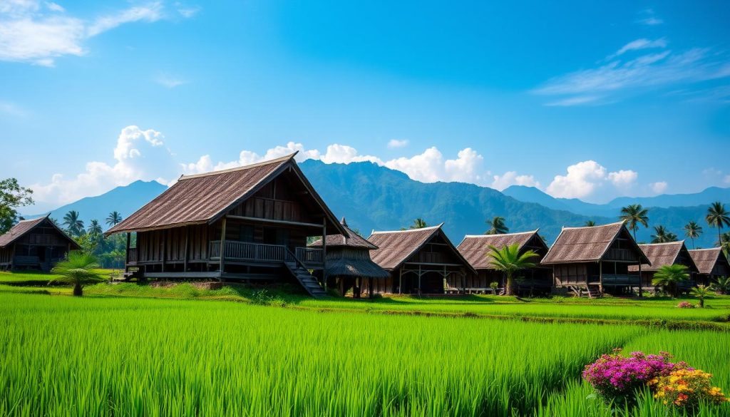 Keindahan Desa Wisata Minang Kabau