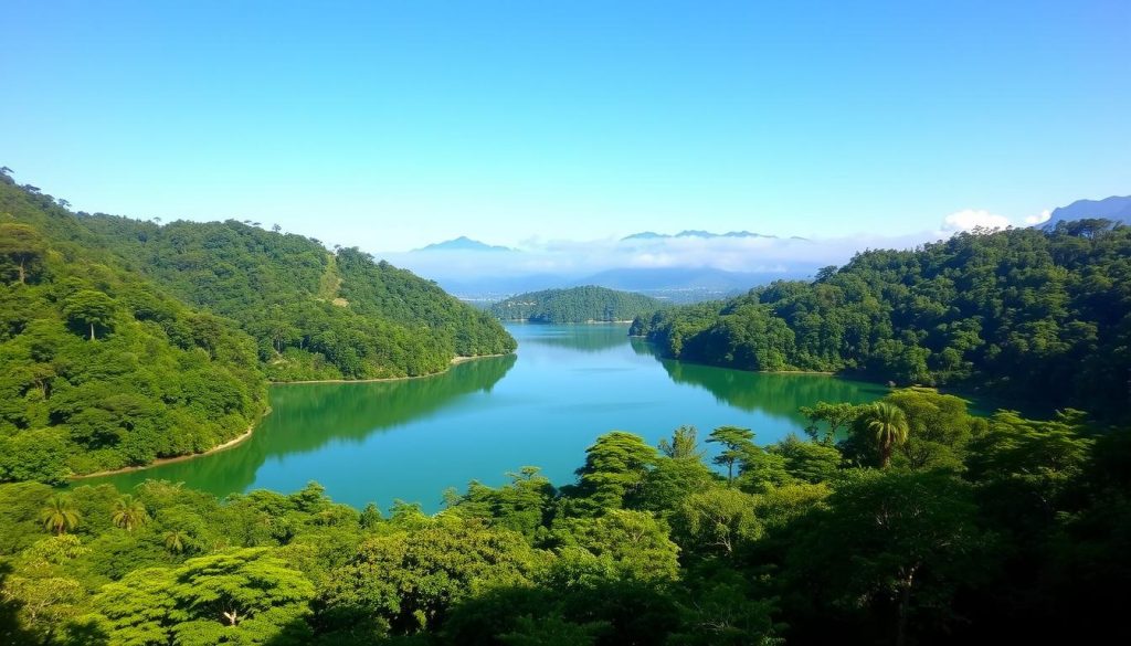 Pesona Keindahan Taman Nasional Danau Zamrud Siak