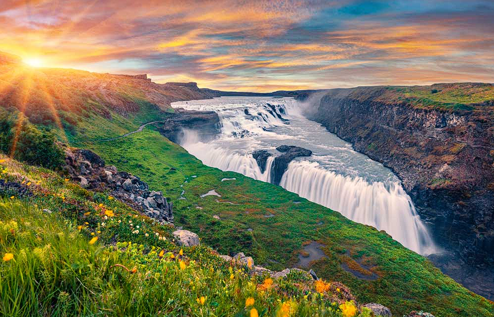 Daya Tarik Air Terjun Gullfoss yang Membuatnya Masuk Daftar Wisata Impian